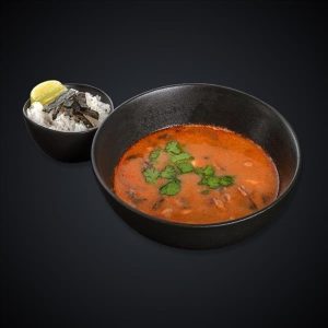 Том Ям с лососем NEW