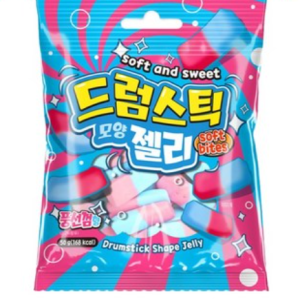 Жевательный мармелад со вкусом Bubble Gum, Корея, 67 г
